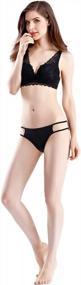 img 3 attached to Women'S Cotton Bikini Panty 5 Pack - Full Back Coverage Underwear Briefs