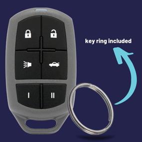 img 3 attached to Universal Classic Remote: Keyless Entry FOB for Multiple Vehicle Models, with Lock, Unlock, Remote Start, Trunk Release, and More