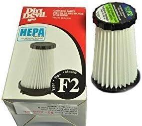 img 1 attached to Dirt Devil/ Royal Type F2 HEPA Filter - 1 Piece - Genuine and Effective for Optimal Filtration