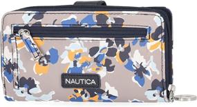 img 2 attached to 👛 Nautica Women's Wallet - Stylish and Secure Blocking Around Handbags & Wallets