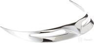 🏍️ enhance your harley-davidson motorcycle with the kuryakyn 9012 chrome leading edge narrow front fender tip логотип