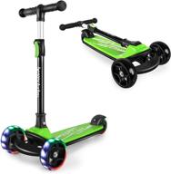 get your kids moving with besrey's adjustable kick scooter - perfect for ages 2-10! logo