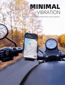 img 2 attached to Secure Motorcycle Phone Mount: Ultimate Bike Phone Holder for Easy & Safe Riding