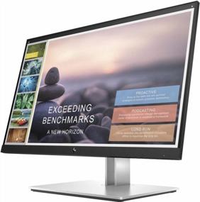 img 2 attached to 🖥️ HP EliteDisplay E24T G4 - 24" Touchscreen DisplayPort Monitor, 1920X1200, 60Hz, Built-In Speakers, Backlit LED, IPS Technology