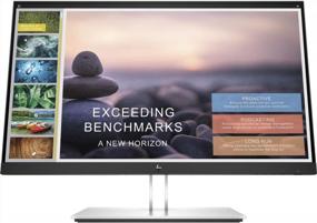 img 4 attached to 🖥️ HP EliteDisplay E24T G4 - 24" Touchscreen DisplayPort Monitor, 1920X1200, 60Hz, Built-In Speakers, Backlit LED, IPS Technology