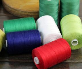 img 3 attached to Threadart 100% Cotton Thread Set: 10 Essential Colors, 1000M (1100 Yards) Spools For Quilting & Sewing - 50/3 Weight Long Staple & Low Lint