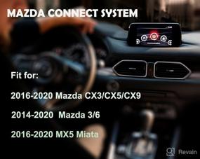 img 1 attached to 🚗 Mazda Carplay Adapter: Upgrade Your Mazda CX3/CX5/CX9/MX5/mzd6 with Carplay & Android Auto - TK78-66-9U0C Retrofit Kit Fits MZD Connect System, 00008FZ34