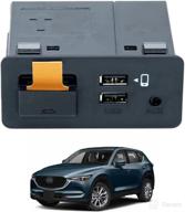 🚗 mazda carplay adapter: upgrade your mazda cx3/cx5/cx9/mx5/mzd6 with carplay & android auto - tk78-66-9u0c retrofit kit fits mzd connect system, 00008fz34 logo