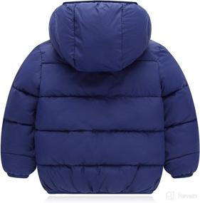 img 2 attached to Winter Fleece Windproof Zipper Outerwear Apparel & Accessories Baby Boys ... Clothing