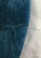 img 1 attached to PAVILIA Plush Robe For Women, Fluffy Soft Bathrobe, Warm Cozy Fleece Robe, Satin Trim review by Isaiah Edgar