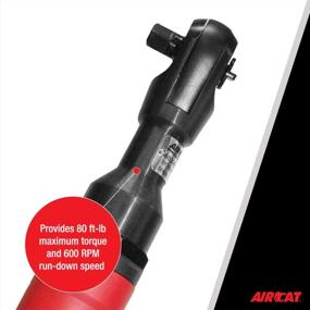 img 2 attached to AirCat 803-RW 3/8-Inch Impact Ratchet With 600 RPM And 80 Ft-Lbs Of Maximum Torque - Improved SEO