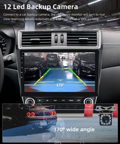 img 1 attached to Upgrade Your Honda Accord Ride With A 10.1 Inch Android Car Radio Stereo Featuring GPS Navigation, Mirror Link, And Bluetooth Connectivity!