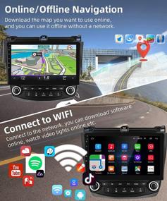 img 3 attached to Обновите свою Honda Accord Ride с помощью 10,1-дюймового автомобильного радиоприемника Android с GPS-навигацией, зеркальным соединением и возможностью подключения по Bluetooth!