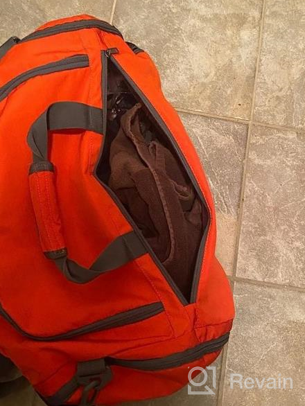 img 1 attached to 45L Lightweight Canway Sports Gym Bag With Wet Pocket & Shoes Compartment - Perfect For Traveling Men & Women! review by Brian Micheals