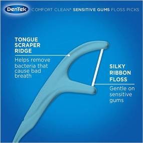 img 2 attached to DenTek Comfort Clean Floss Picks: Optimal Oral Care Solution in Dental Floss & Picks