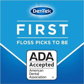 img 1 attached to DenTek Comfort Clean Floss Picks: Optimal Oral Care Solution in Dental Floss & Picks