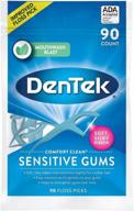 dentek comfort clean floss picks: optimal oral care solution in dental floss & picks логотип