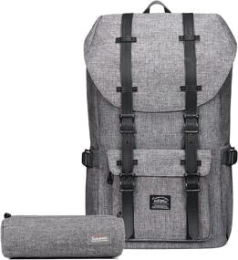 img 4 attached to KAUKKO Outdoor Backpack Rucksack Shoulder Backpacks : Laptop Backpacks