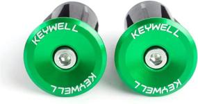 img 2 attached to Secure Your Bike Handlebars With KEYWELL Bar End Plugs - Aluminum Caps For Road, Mountain, BMX And MTB Bikes (2 Count)