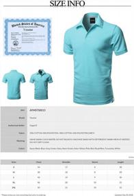 img 1 attached to Premium Quality Men'S Polo Shirt With Solid Short Sleeves And Stylish Side Slits