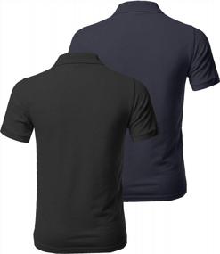 img 3 attached to Premium Quality Men'S Polo Shirt With Solid Short Sleeves And Stylish Side Slits