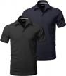 premium quality men's polo shirt with solid short sleeves and stylish side slits logo
