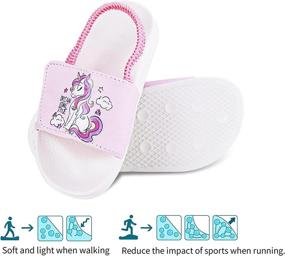 img 1 attached to Toddler Sandals Adjustable Fastening Slippers Boys' Shoes ~ Sandals