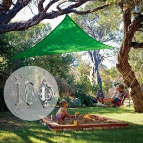 img 1 attached to Efficiently Install Sun Shade Sails With 6' Hardware Kit! Get Your Heavy Duty Anti-Rust Kit Now!