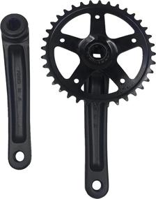 img 2 attached to Upgrade Your Bike With CDHPOWER Single Speed Crankset - Perfect For Mountain, Road And Folding Bicycles!