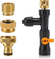 🚰 enhance your aquarium maintenance with hygger plastic/metal water changer replacement parts: faucet nozzles connectors logo