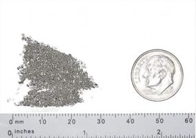 img 1 attached to Ультра-маленькие заранее разрезанные чипсы серебряной пайки: 0.5 мм х 1 мм х 0.25 мм (Кол-во=1500) для "легкой" плотности.