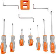 🔧 allfun tools 11 piece magnetic screwdriver set: complete home tool kit for efficient repair, improvement, and crafting логотип