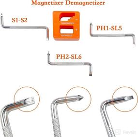 img 2 attached to 🔧 ALLFUN TOOLS 11 Piece Magnetic Screwdriver Set: Complete Home Tool Kit for Efficient Repair, Improvement, and Crafting