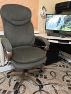 картинка 1 прикреплена к отзыву Computer chair Everprof Boss T for executive, upholstery: textile, color: gray от Stanislaw Stanislaw ᠌