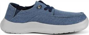 img 1 attached to Women'S Slip-On Casual Loafers Shoes: Lightweight & Stretchy Canvas Footwear