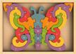 beginagain butterfly a to z puzzle - educational wooden alphabet puzzle - kids 2 and up logo