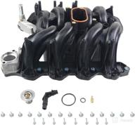 🔧 615-188 upper intake manifold kit with gaskets for 2000-2003 ford e150 e250 e350 e450 van v8 5.4l, excursion, expedition, f150, f250, f350 super duty truck - 2l1z-9424-aa by geluoxi logo