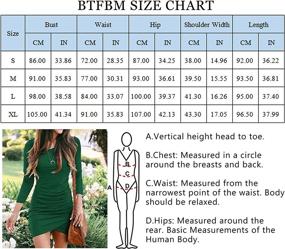 img 1 attached to BTFBM Fashion Elegant Bodycon Drawstring Women's Clothing ~ Dresses