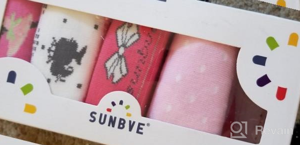 img 1 attached to Breathable Soft Cotton Socks for Boys and Girls by SUNBVE review by Joshua Gaines
