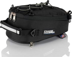 img 3 attached to 👜 Chase Harper 450 Tail Bag - Water-Resistant, Tear-Resistant, Ballistic Nylon-Universal Fit with Adjustable Strap Mounting System - For Ultimate Storage and Protection