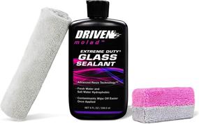 img 2 attached to 🔒 DRIVEN Extreme Duty Glass Sealant Kit - Hydrophobic for Easy Salt Water and Fresh Water Cleaning/Contaminants Removal/Includes Sealant, Sponge, and Towel / 8 Fluid Ounces