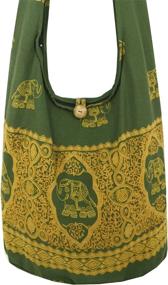 img 3 attached to Lovely Creationss Elephant Crossbody Bohemian Women's Handbags & Wallets ~ Hobo Bags