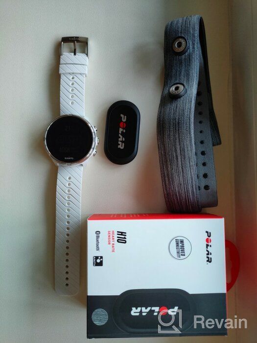 img 1 attached to Polar H10 Bluetooth Heart Rate Monitor, Compatible with iPhone & Android - Black Chest Strap HRM review by Bhavin Patel ᠌