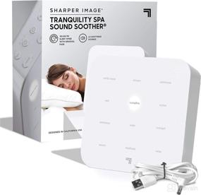 img 2 attached to 🎧 Sharper Image Ultimate Sleep White Noise Sound Machine: Effective Stress and Anxiety Relief, Portable Therapy with USB Cord - Perfect Holiday Gift for Adults and Babies