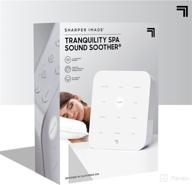 🎧 sharper image ultimate sleep white noise sound machine: effective stress and anxiety relief, portable therapy with usb cord - perfect holiday gift for adults and babies логотип