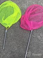 img 1 attached to Get Your Kids Excited About Nature With Colorful Extendable Butterfly Fishing Nets - 3 Pack! review by Ruchi Wersal