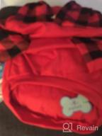 img 1 attached to PUPTECK Christmas Dog Hoodie Pet Sweater With Hat Hooded Winter Coat review by Isabella Baez