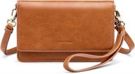 👜 nuoku women's crossbody wristlet wallet handbags & wallets with crossbody bag design logo