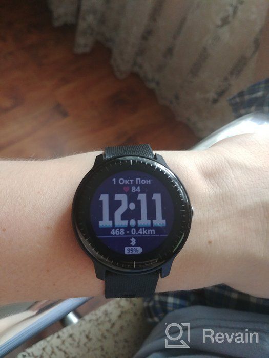 img 1 attached to 🎧 Enhance Your Fitness and Music Experience with Garmin Vivoactive 3 Music NFC Smartwatch in Black review by Danuta Regulska ᠌