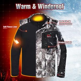 img 2 attached to Piscifun Floating Waterproof Insulated Ice Fishing Jacket For Extreme Cold Weather Conditions